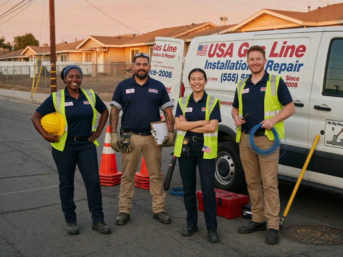 Gas Line Installation company in Mason City, NE